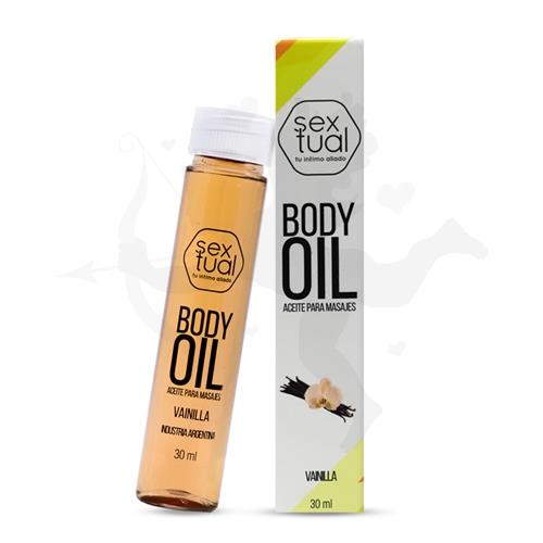 Aceite corporal sabor a Vainilla 30ml